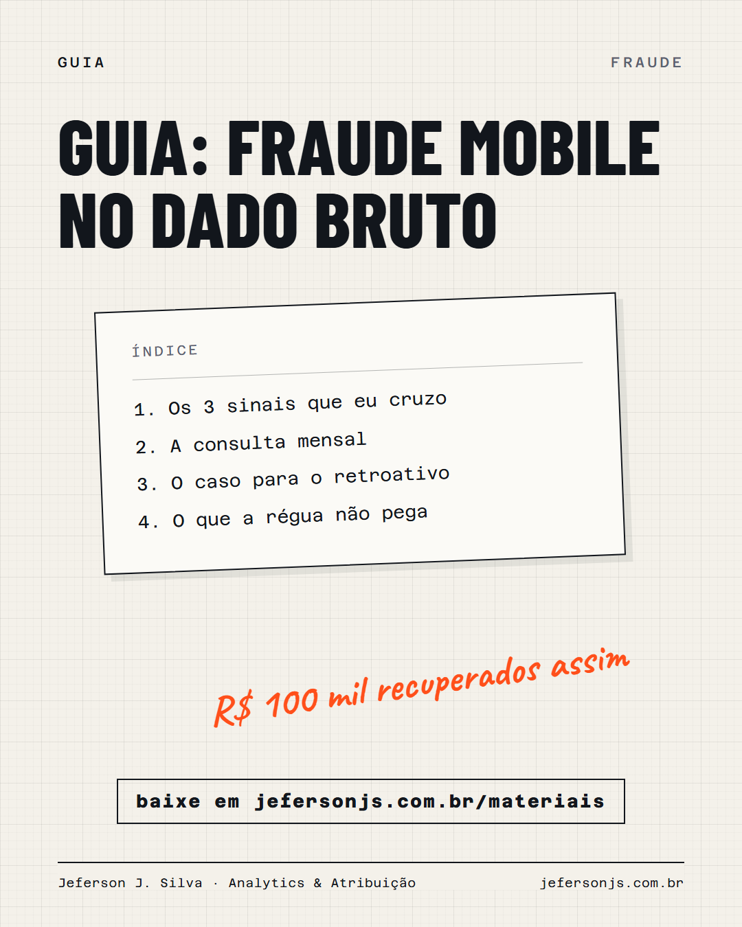 Imagem do conteúdo: Fraude mobile sem ferramenta paga